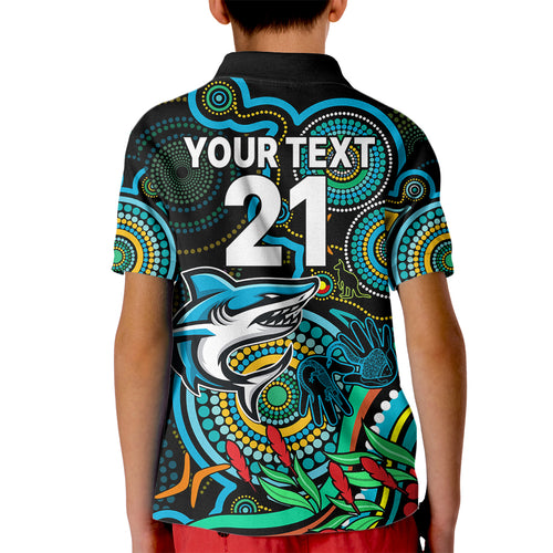 custom-sharks-rugby-aboriginal-art-kid-polo-shirt-naidoc-indigenous-tribal