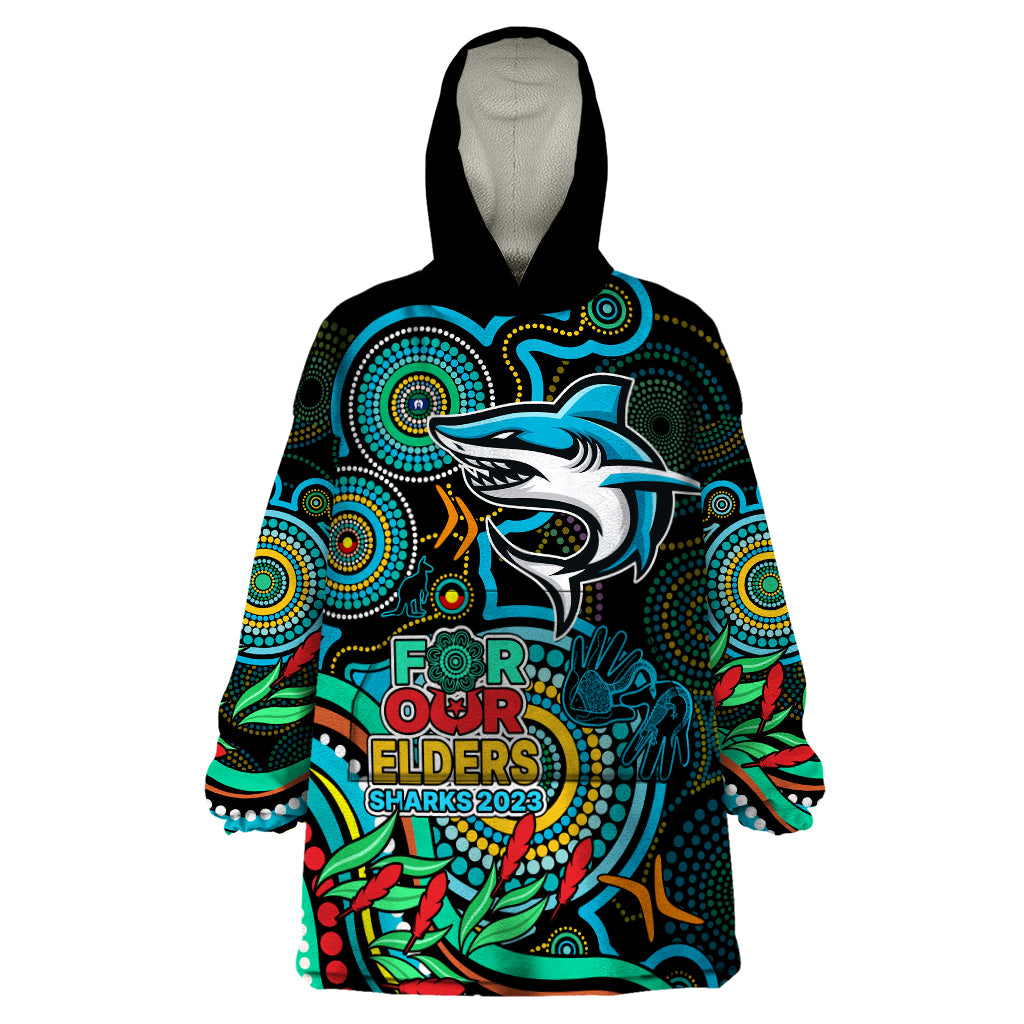 custom-sharks-rugby-aboriginal-art-wearable-blanket-hoodie-naidoc-indigenous-tribal