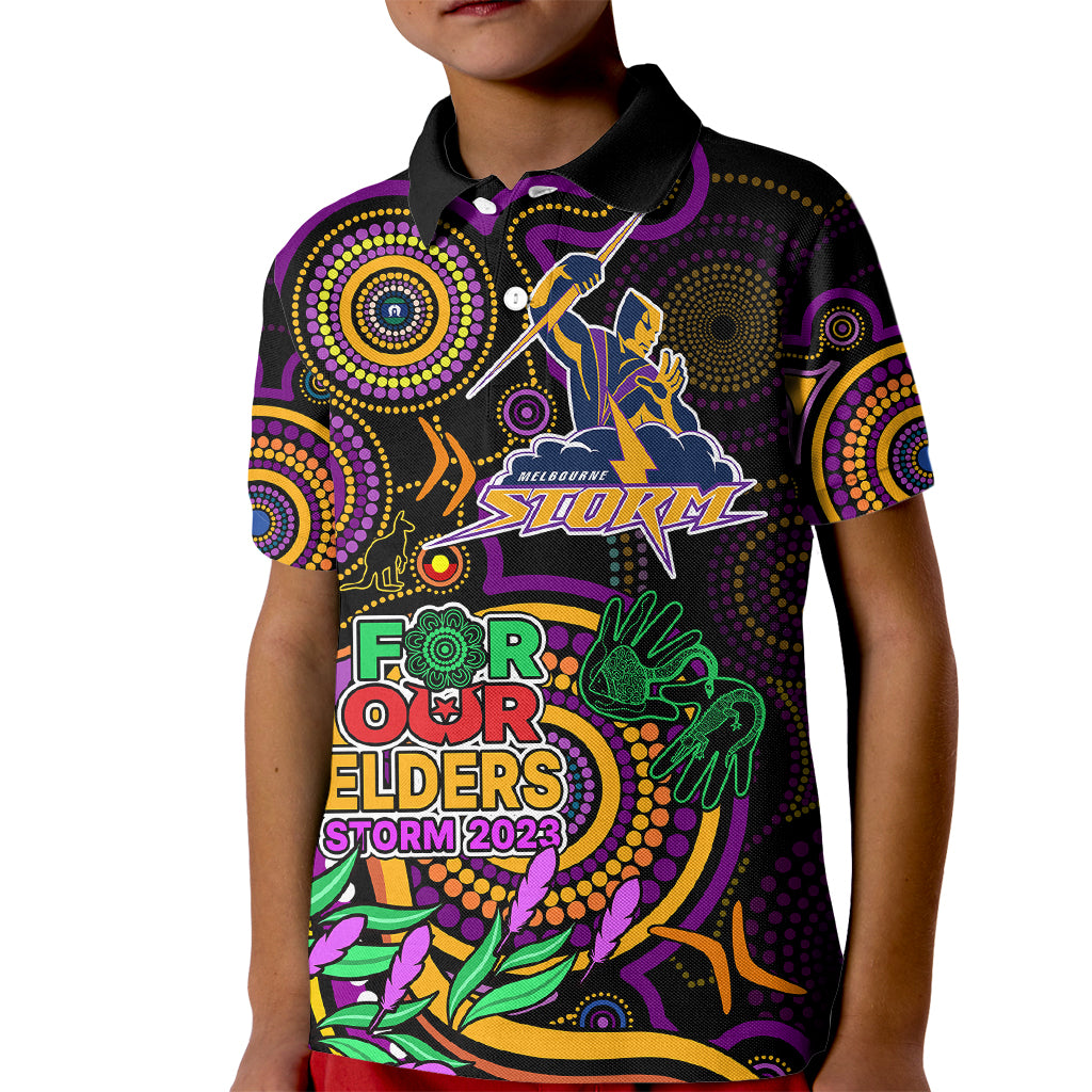 storm-rugby-aboriginal-art-kid-polo-shirt-naidoc-indigenous-tribal