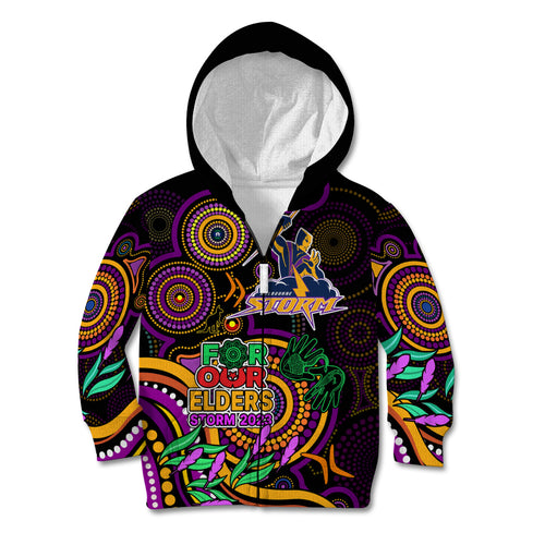 custom-storm-rugby-aboriginal-art-kid-hoodie-naidoc-indigenous-tribal