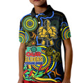 titans-rugby-aboriginal-art-kid-polo-shirt-naidoc-indigenous-tribal