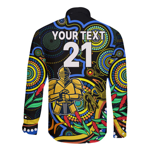 custom-titans-rugby-aboriginal-art-long-sleeve-button-shirt-naidoc-indigenous-tribal