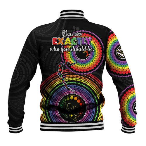 australia-lgbt-baseball-jacket-you-are-exactly-who-you-should-be-aboriginal-style