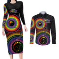 australia-lgbt-couples-matching-long-sleeve-bodycon-dress-and-long-sleeve-button-shirts-you-are-exactly-who-you-should-be-aboriginal-style