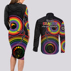 australia-lgbt-couples-matching-long-sleeve-bodycon-dress-and-long-sleeve-button-shirts-you-are-exactly-who-you-should-be-aboriginal-style