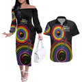 australia-lgbt-couples-matching-off-the-shoulder-long-sleeve-dress-and-hawaiian-shirt-you-are-exactly-who-you-should-be-aboriginal-style