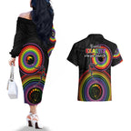 australia-lgbt-couples-matching-off-the-shoulder-long-sleeve-dress-and-hawaiian-shirt-you-are-exactly-who-you-should-be-aboriginal-style
