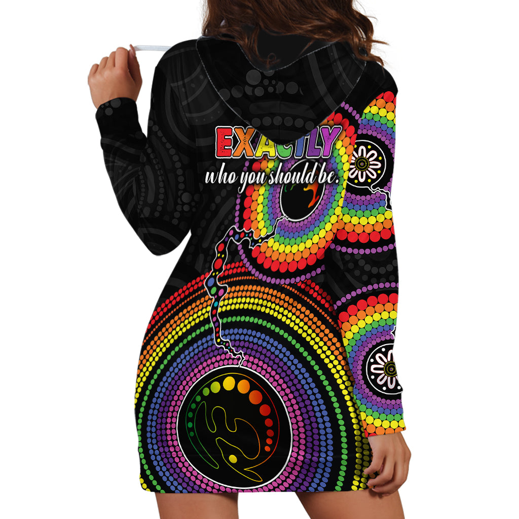 australia-lgbt-hoodie-dress-you-are-exactly-who-you-should-be-aboriginal-style