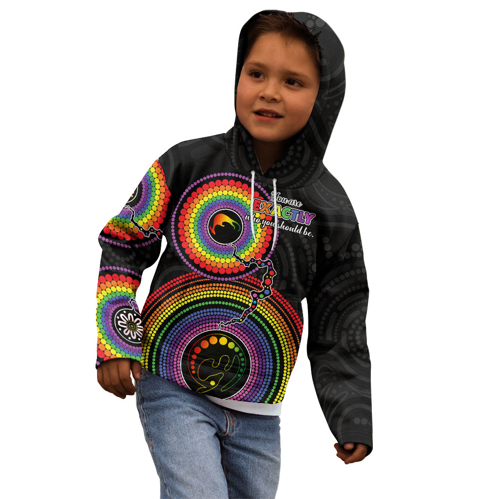 australia-lgbt-kid-hoodie-you-are-exactly-who-you-should-be-aboriginal-style