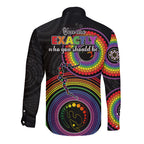 australia-lgbt-long-sleeve-button-shirt-you-are-exactly-who-you-should-be-aboriginal-style