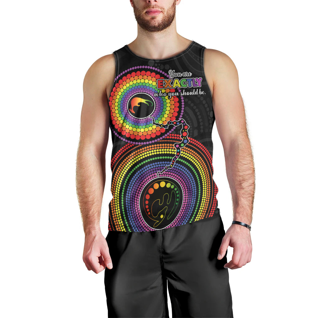 australia-lgbt-men-tank-top-you-are-exactly-who-you-should-be-aboriginal-style