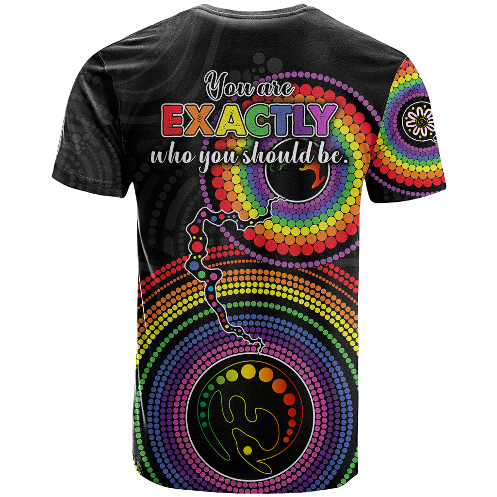 australia-lgbt-t-shirt-you-are-exactly-who-you-should-be-aboriginal-style