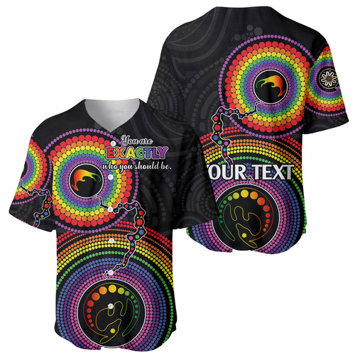 personalised-australia-lgbt-baseball-jersey-you-are-exactly-who-you-should-be-aboriginal-style
