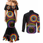 personalised-australia-lgbt-couples-matching-mermaid-dress-and-long-sleeve-button-shirts-you-are-exactly-who-you-should-be-aboriginal-style