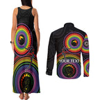 personalised-australia-lgbt-couples-matching-tank-maxi-dress-and-long-sleeve-button-shirts-you-are-exactly-who-you-should-be-aboriginal-style