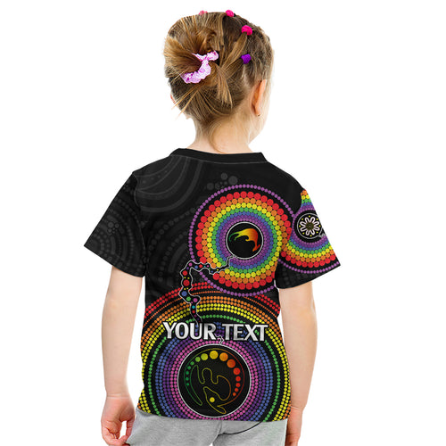 personalised-australia-lgbt-kid-t-shirt-you-are-exactly-who-you-should-be-aboriginal-style