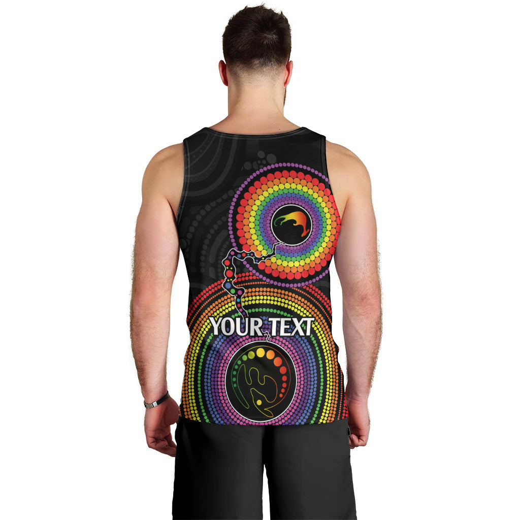 personalised-australia-lgbt-men-tank-top-you-are-exactly-who-you-should-be-aboriginal-style