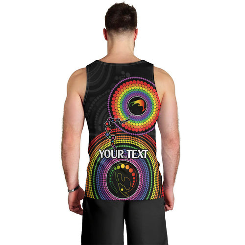 personalised-australia-lgbt-men-tank-top-you-are-exactly-who-you-should-be-aboriginal-style