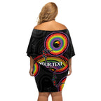 personalised-australia-lgbt-off-shoulder-short-dress-you-are-exactly-who-you-should-be-aboriginal-style