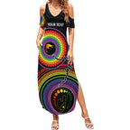 personalised-australia-lgbt-summer-maxi-dress-you-are-exactly-who-you-should-be-aboriginal-style