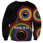 personalised-australia-lgbt-sweatshirt-you-are-exactly-who-you-should-be-aboriginal-style