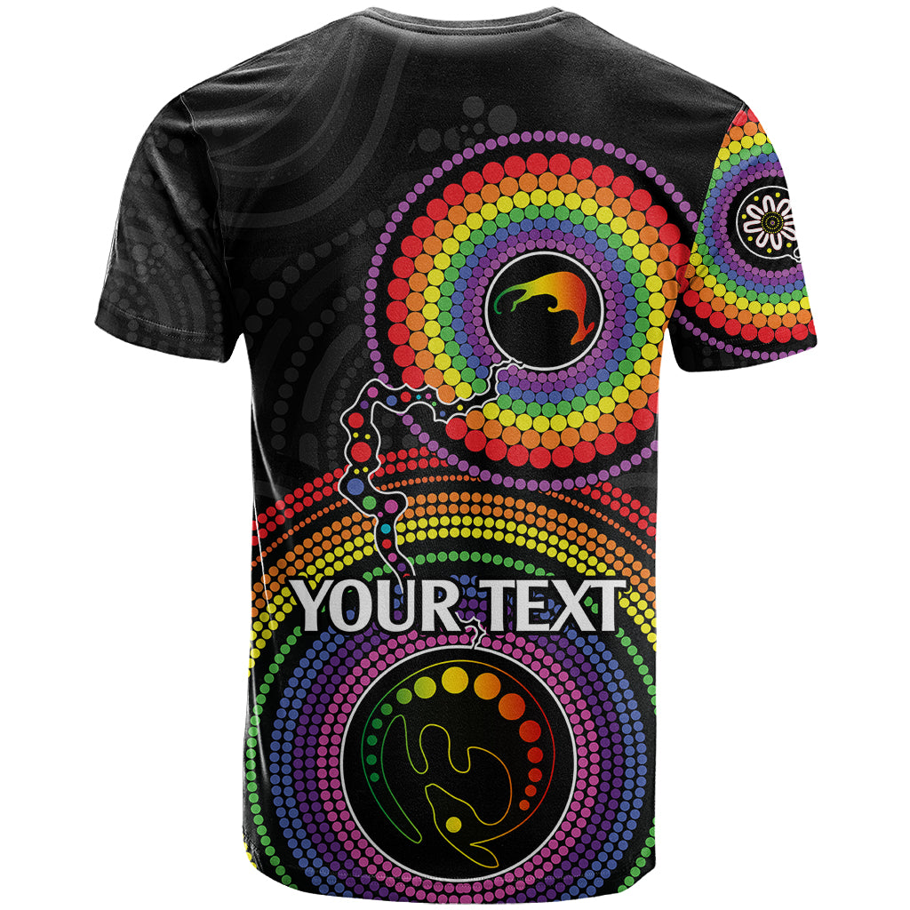personalised-australia-lgbt-t-shirt-you-are-exactly-who-you-should-be-aboriginal-style