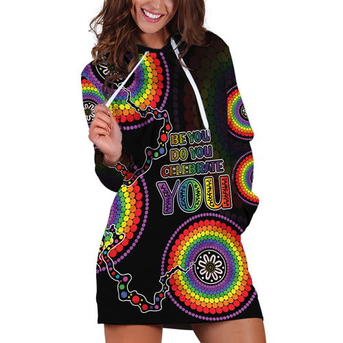 australia-lgbt-hoodie-dress-be-you-do-you-celebrate-you-aboriginal-style