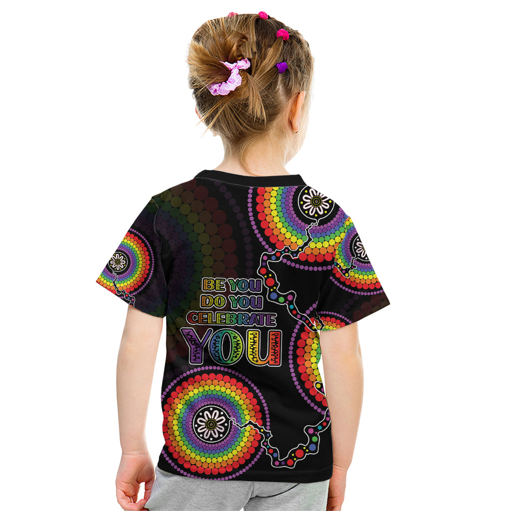 australia-lgbt-kid-t-shirt-be-you-do-you-celebrate-you-aboriginal-style
