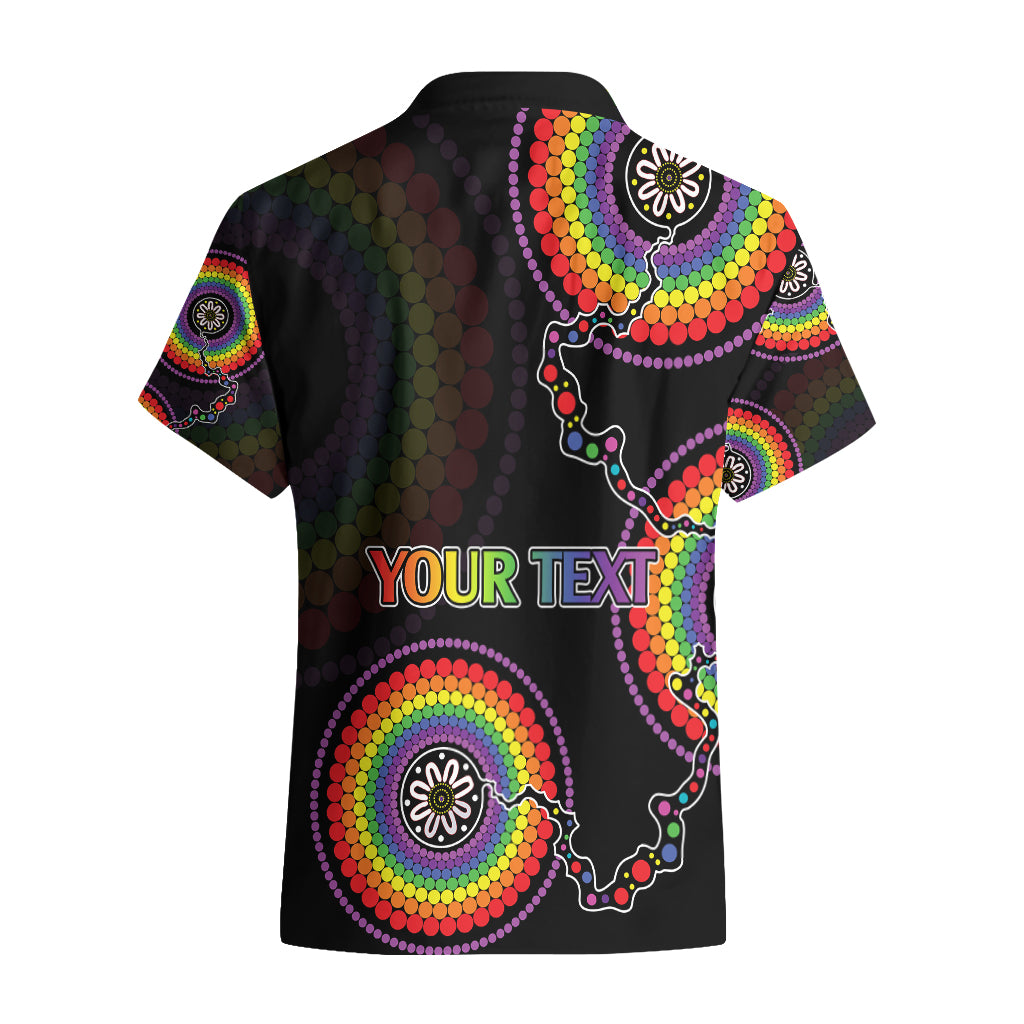 personalised-australia-lgbt-hawaiian-shirt-be-you-do-you-celebrate-you-aboriginal-style