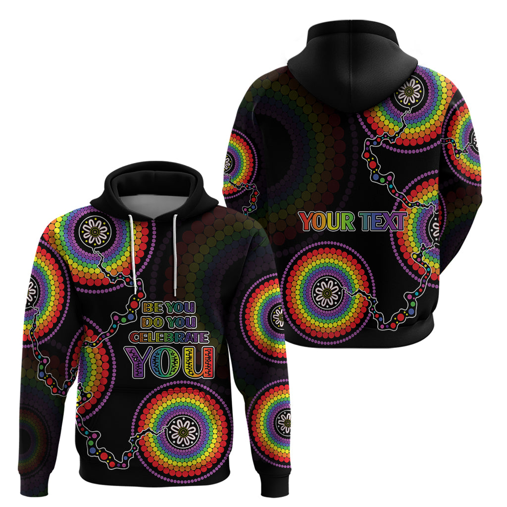 personalised-australia-lgbt-hoodie-be-you-do-you-celebrate-you-aboriginal-style