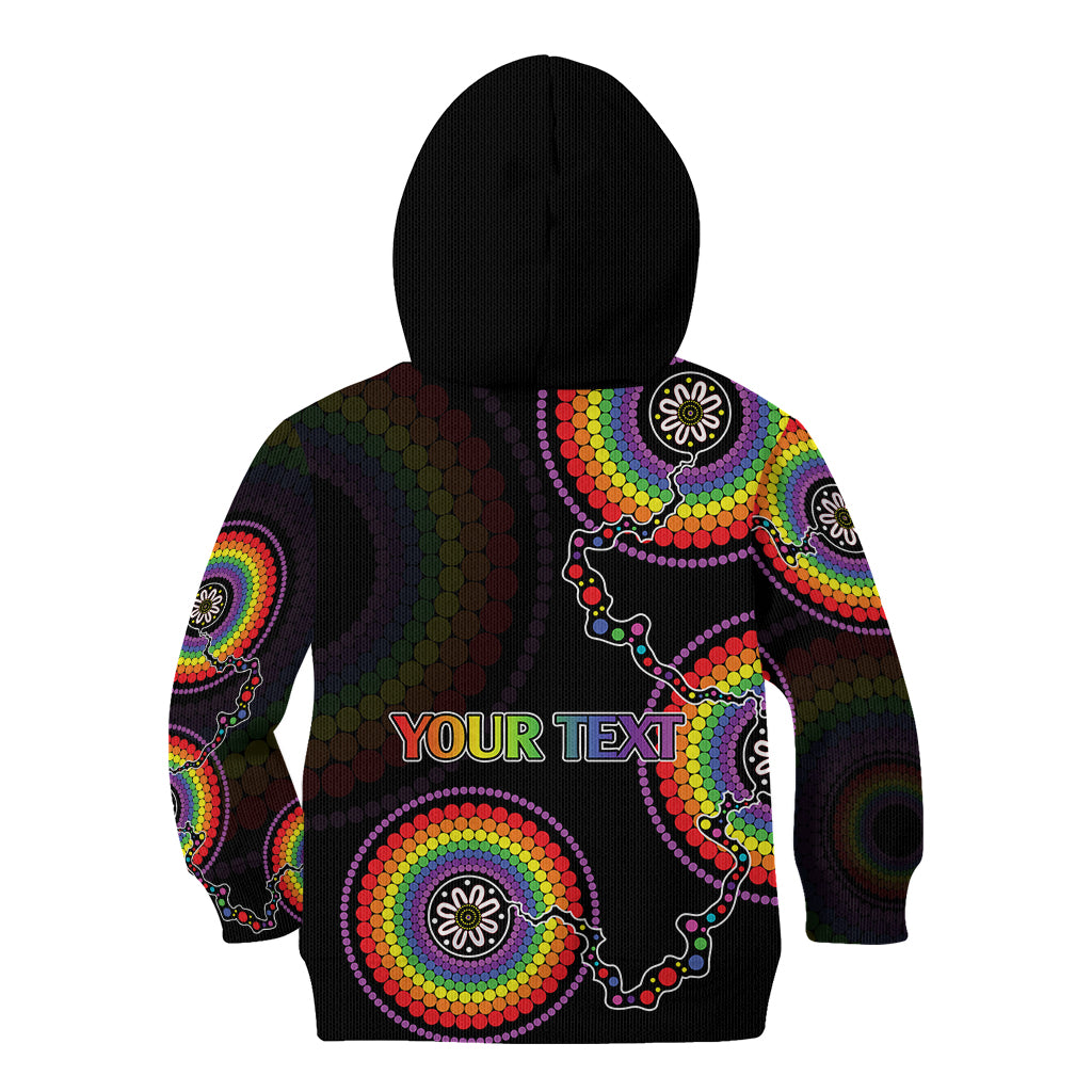 personalised-australia-lgbt-kid-hoodie-be-you-do-you-celebrate-you-aboriginal-style