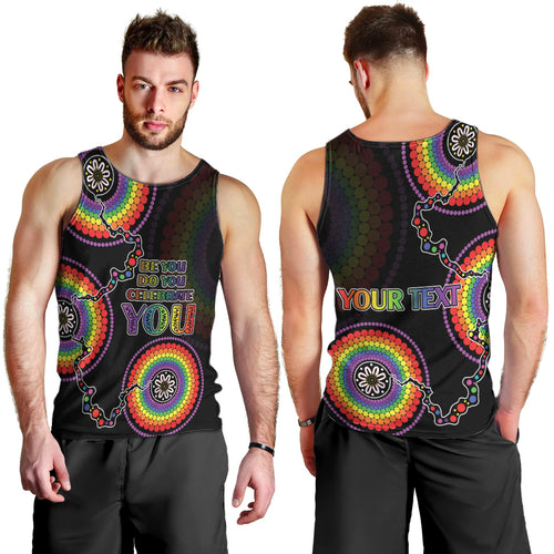 personalised-australia-lgbt-men-tank-top-be-you-do-you-celebrate-you-aboriginal-style