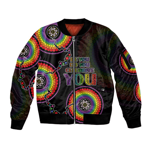 personalised-australia-lgbt-sleeve-zip-bomber-jacket-be-you-do-you-celebrate-you-aboriginal-style