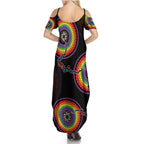 personalised-australia-lgbt-summer-maxi-dress-be-you-do-you-celebrate-you-aboriginal-style
