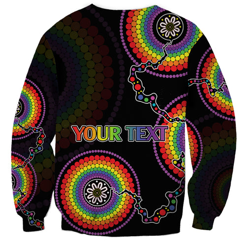 personalised-australia-lgbt-sweatshirt-be-you-do-you-celebrate-you-aboriginal-style