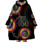 personalised-australia-lgbt-wearable-blanket-hoodie-be-you-do-you-celebrate-you-aboriginal-style
