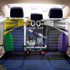 Custom Dragons-Cowboys Combine Storm-Warriors Back Car Seat Cover Sport Style Version 01