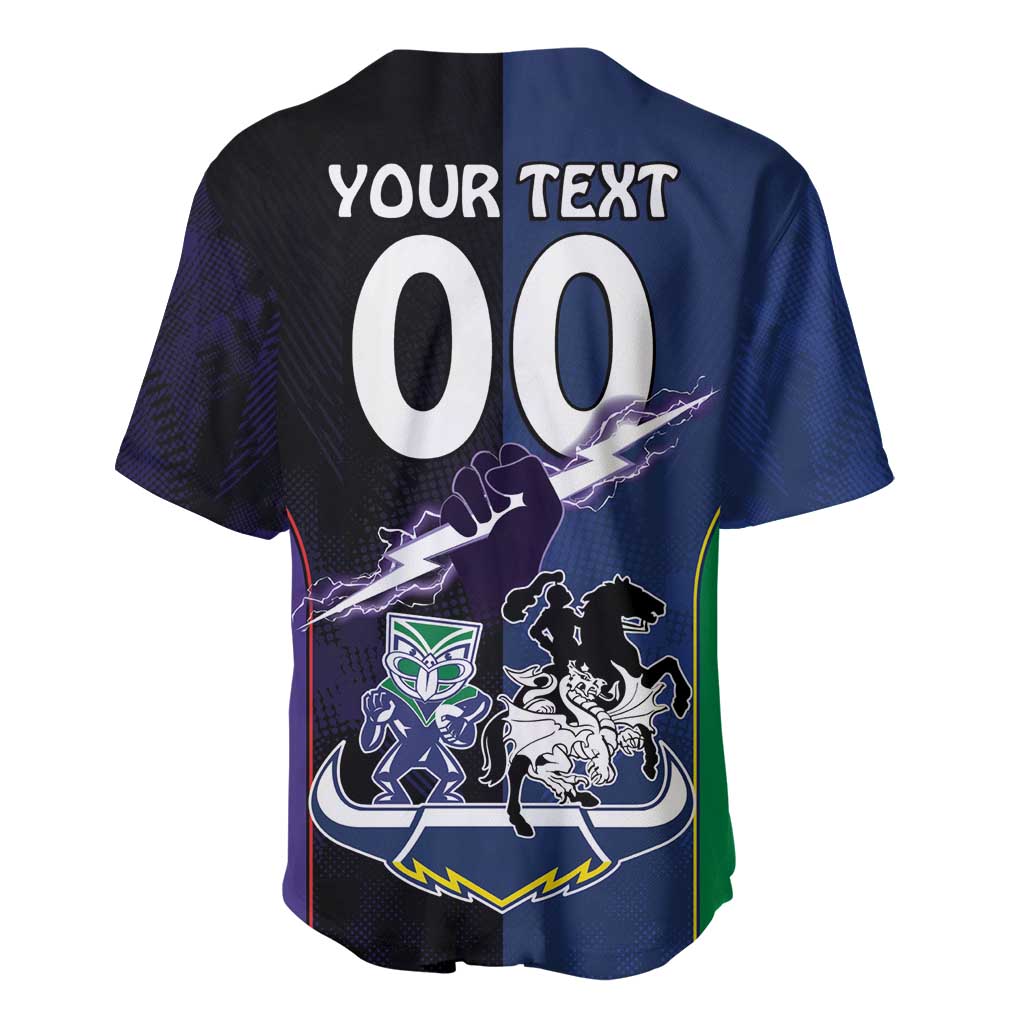 Custom Dragons-Cowboys Combine Storm-Warriors Baseball Jersey Sport Style Version 01