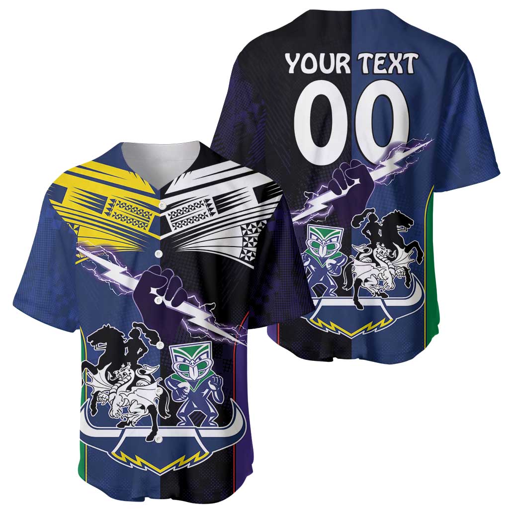 Custom Dragons-Cowboys Combine Storm-Warriors Baseball Jersey Sport Style Version 01