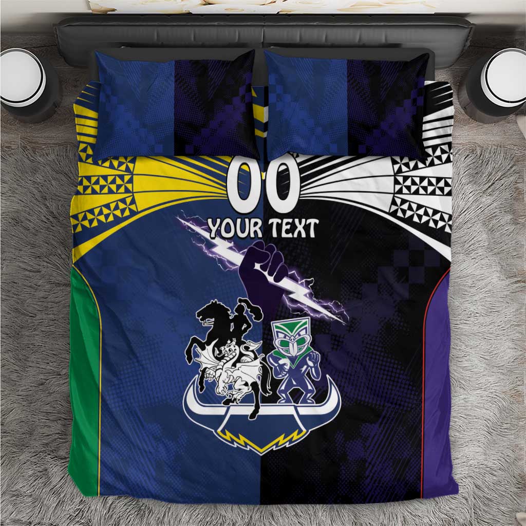 Custom Dragons-Cowboys Combine Storm-Warriors Bedding Set Sport Style Version 01