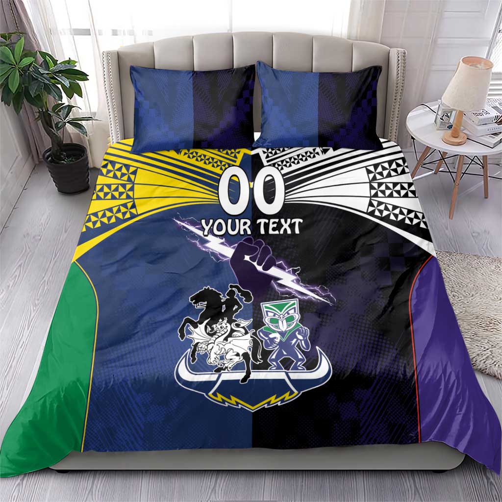 Custom Dragons-Cowboys Combine Storm-Warriors Bedding Set Sport Style Version 01