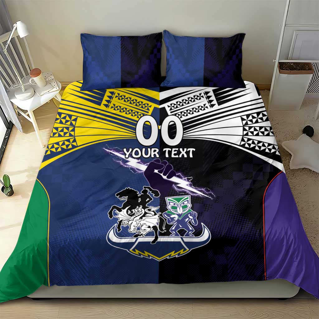 Custom Dragons-Cowboys Combine Storm-Warriors Bedding Set Sport Style Version 01