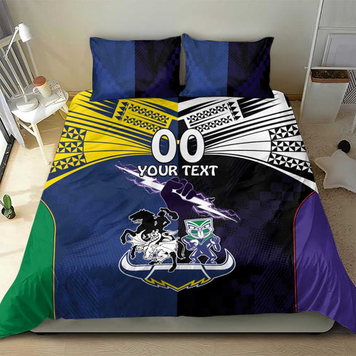 Custom Dragons-Cowboys Combine Storm-Warriors Bedding Set Sport Style Version 01
