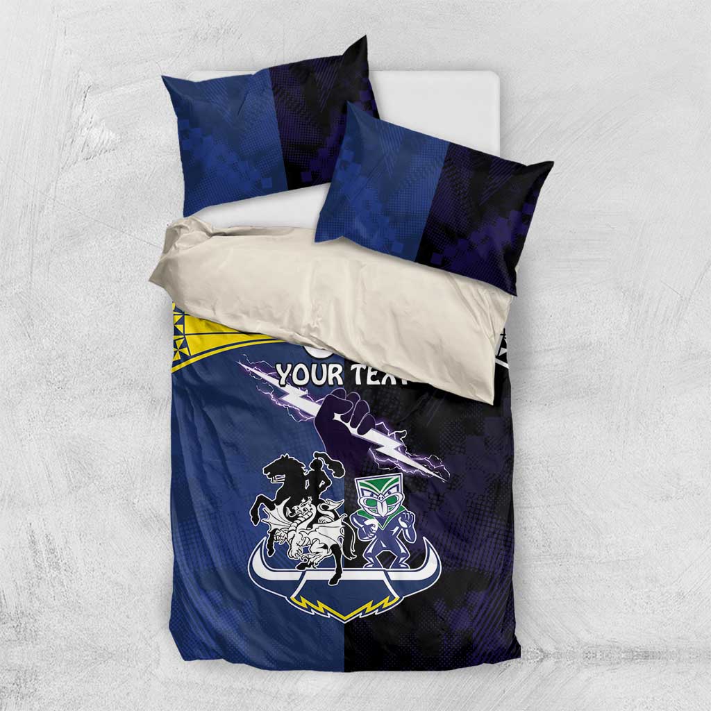 Custom Dragons-Cowboys Combine Storm-Warriors Bedding Set Sport Style Version 01
