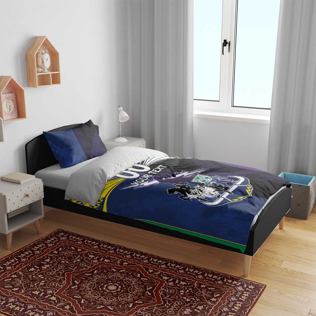 Custom Dragons-Cowboys Combine Storm-Warriors Bedding Set Sport Style Version 01