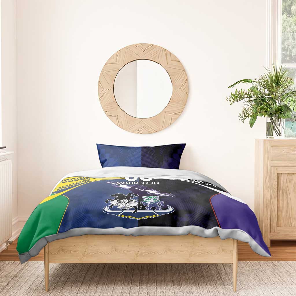 Custom Dragons-Cowboys Combine Storm-Warriors Bedding Set Sport Style Version 01