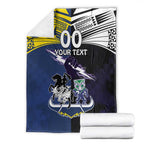 Custom Dragons-Cowboys Combine Storm-Warriors Blanket Sport Style Version 01