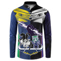 Custom Dragons-Cowboys Combine Storm-Warriors Button Sweatshirt Sport Style Version 01