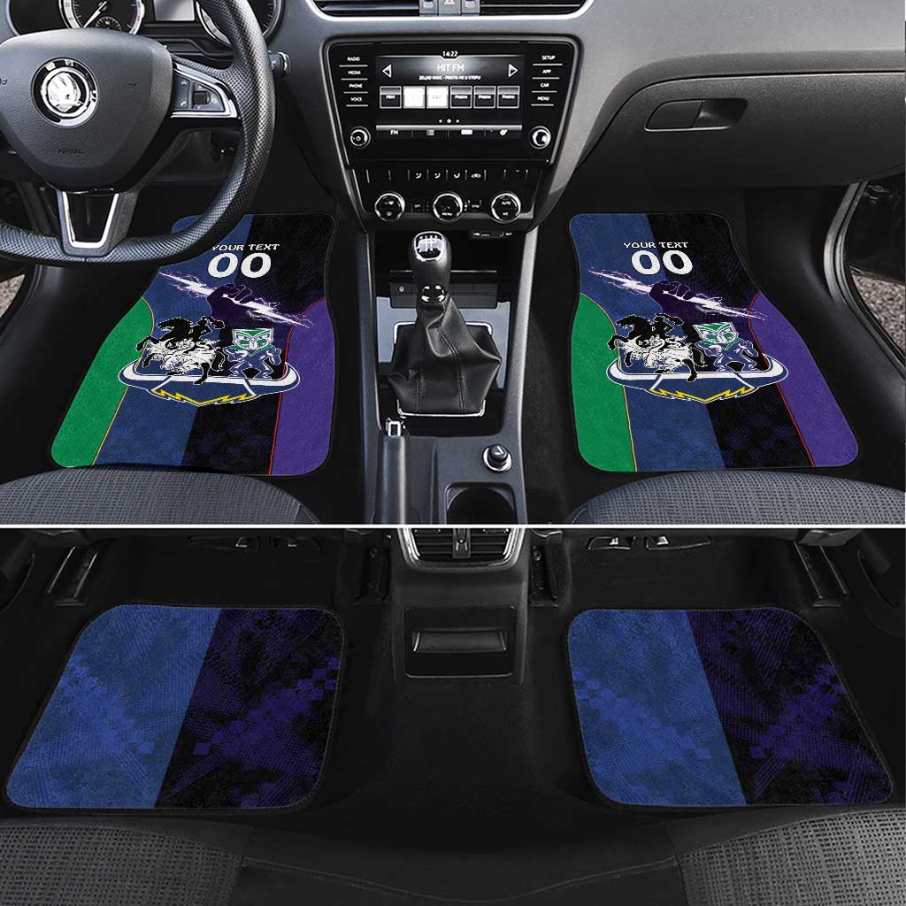 Custom Dragons-Cowboys Combine Storm-Warriors Car Mats Sport Style Version 01