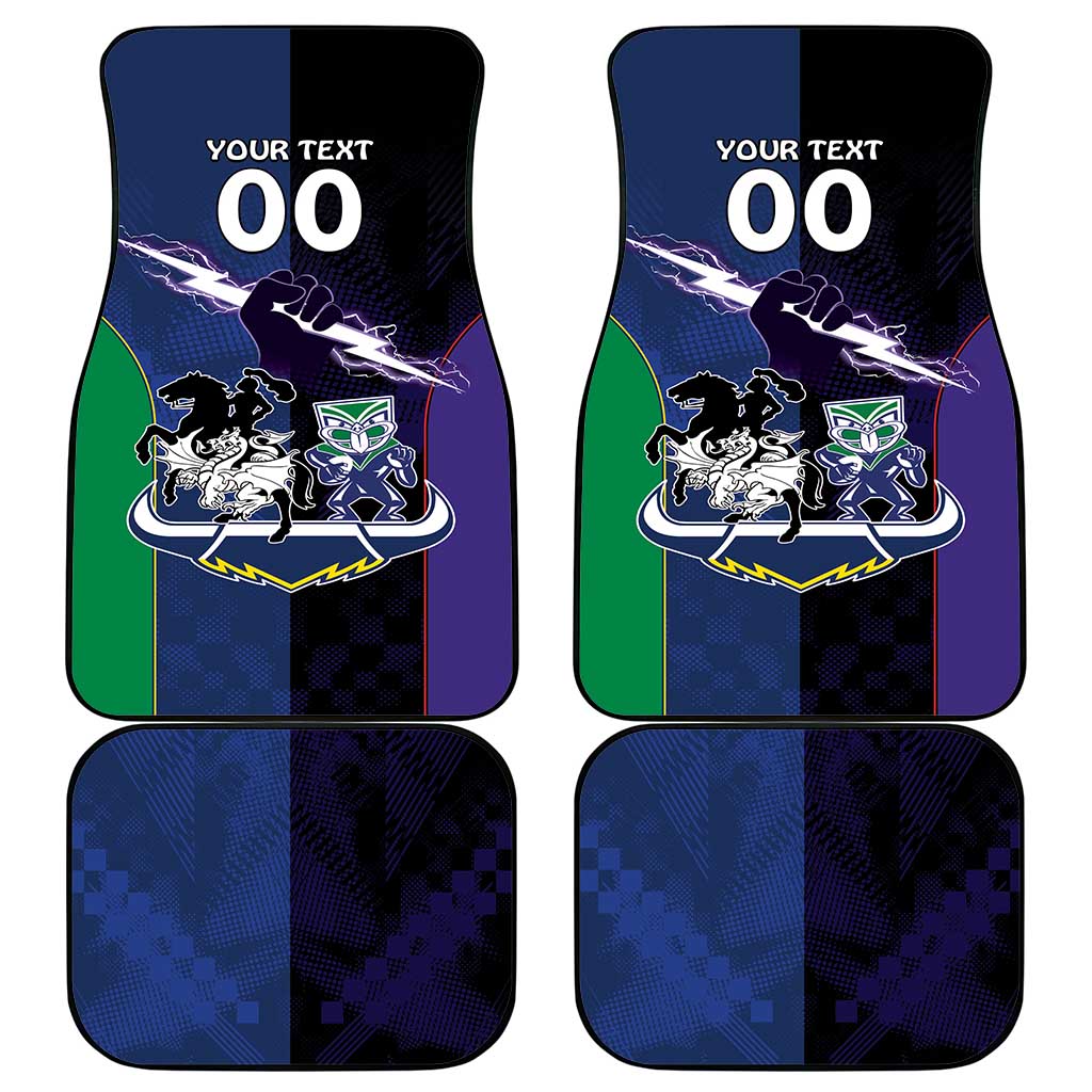 Custom Dragons-Cowboys Combine Storm-Warriors Car Mats Sport Style Version 01